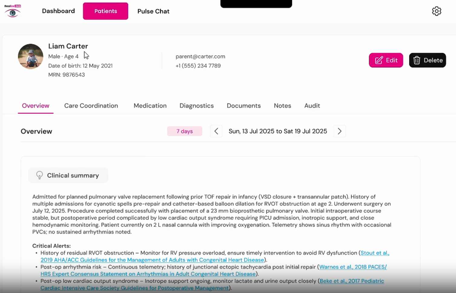 Pulse Health Platform Desktop